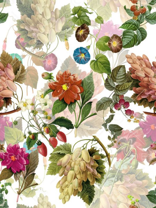 手绘印花华亿平台图片