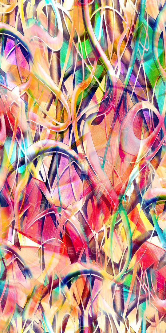 抽象印花华亿平台图片