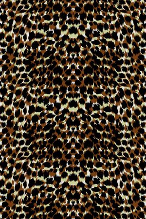 豹纹印花华亿平台图片