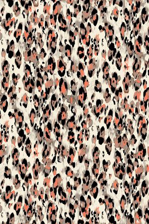 豹纹印花华亿平台图片