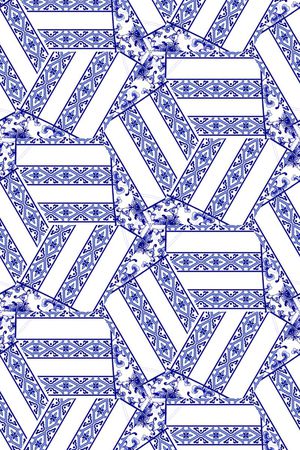 条纹印花华亿平台图片