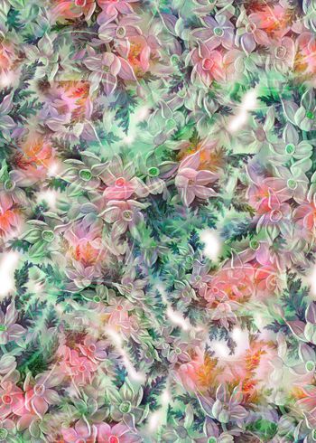 281475-多彩花卉花朵组合