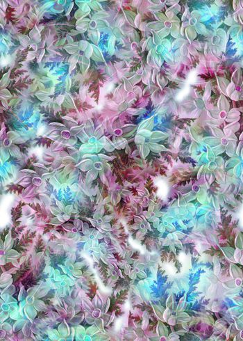 281476-多彩花卉花朵组合