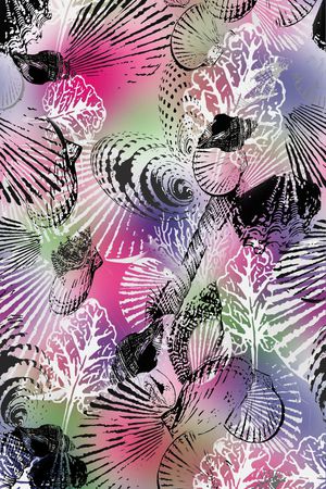 抽象印花华亿平台图片