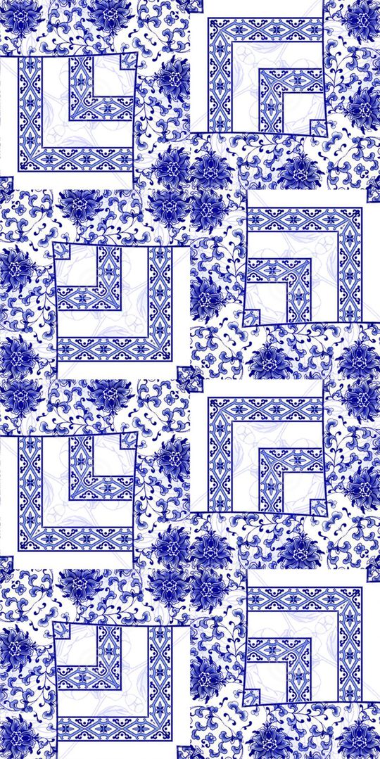 V-中国风/Chinese印花华亿平台图片