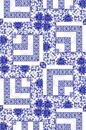 V-中国风/Chinese印花华亿平台图片