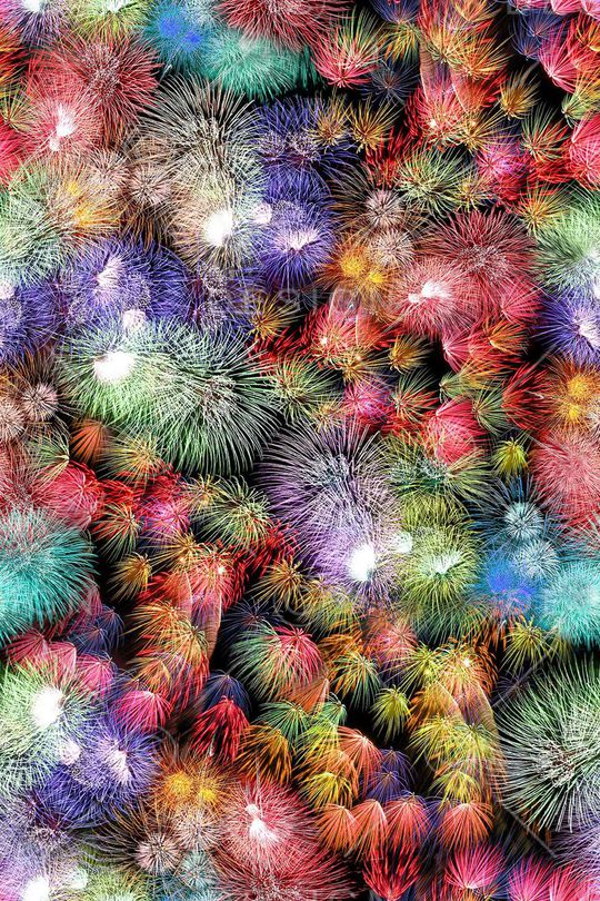 烟火印花华亿平台图片