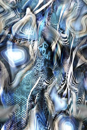 抽象印花华亿平台图片