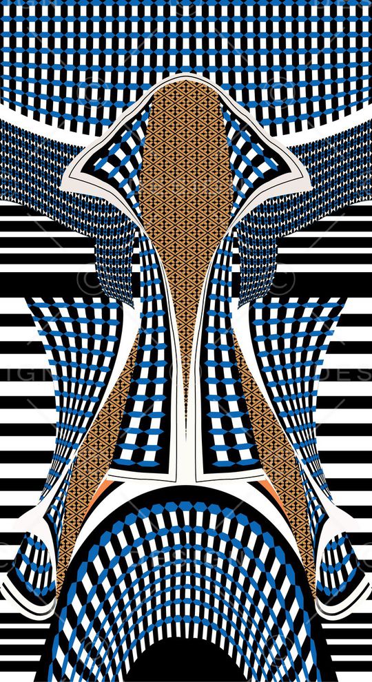 抽象印花华亿平台图片