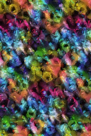 抽象印花华亿平台图片