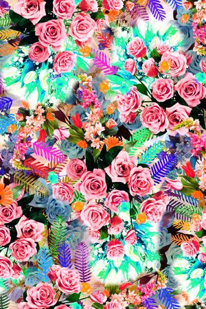 手绘印花华亿平台图片