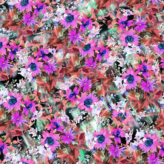 手绘印花华亿平台图片