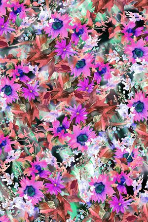 手绘印花华亿平台图片