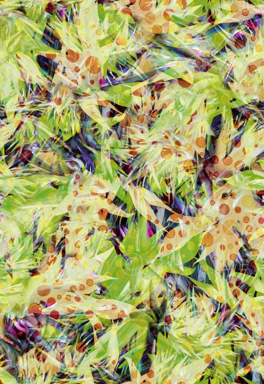 抽象印花华亿平台图片