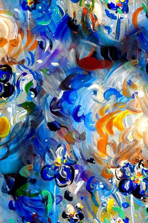 抽象印花华亿平台图片