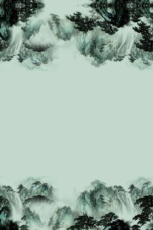 中国风印花华亿平台图片