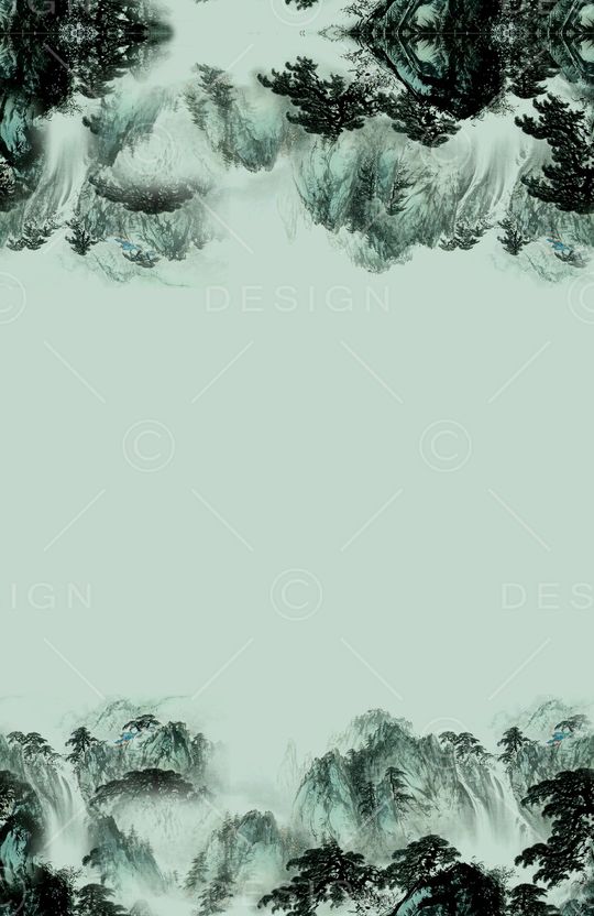 中国风印花华亿平台图片