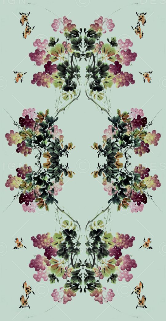 ♥红桃A〖中国风韵〗印花华亿平台图片