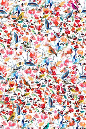 水彩印花华亿平台图片