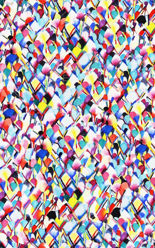 几何印花华亿平台图片