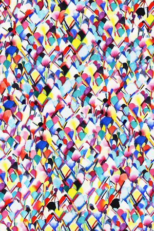 几何印花华亿平台图片