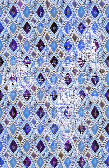 282445-扎染效果民族图案斑驳几何格子方砖印