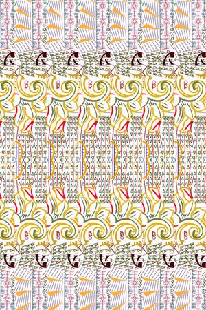 几何印花华亿平台图片