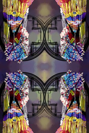 中国风印花华亿平台图片