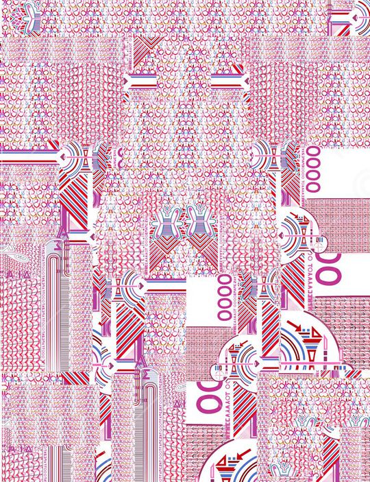 几何印花华亿平台图片