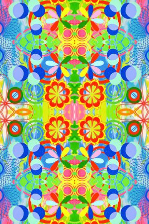 几何印花华亿平台图片