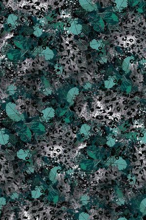 豹纹印花华亿平台图片