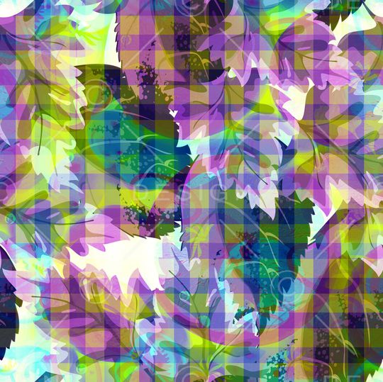 格子印花华亿平台图片