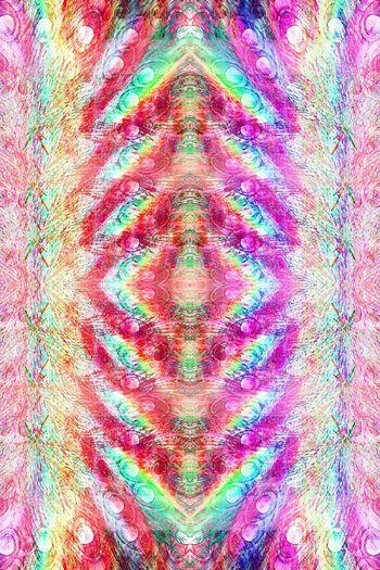 孔雀羽印花华亿平台图片