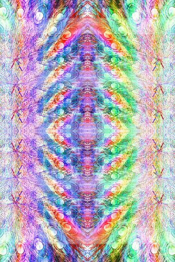 282925-七彩孔雀羽