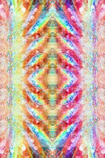 282926-七彩孔雀羽