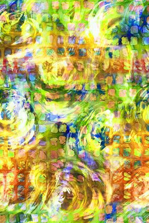 花卉组合印花华亿平台图片