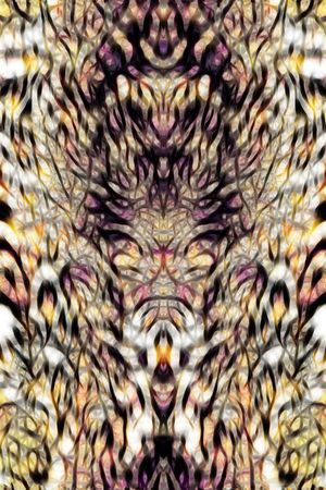 抽象印花华亿平台图片