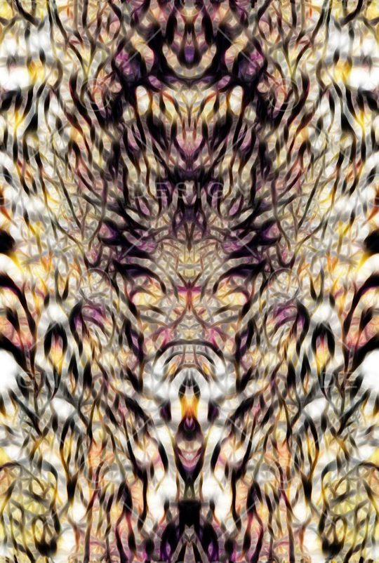 抽象印花华亿平台图片