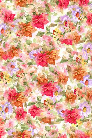 小碎花印花华亿平台图片