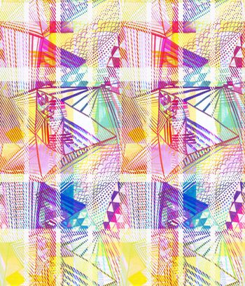 花卉组合印花华亿平台图片