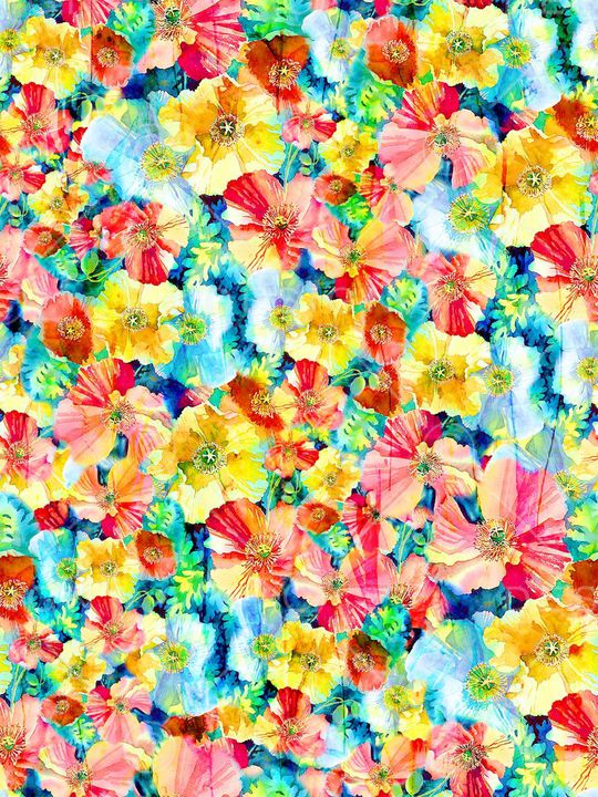 小碎花印花华亿平台图片