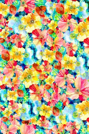 小碎花印花华亿平台图片