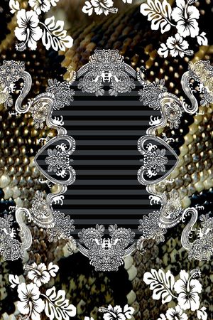 线条印花华亿平台图片