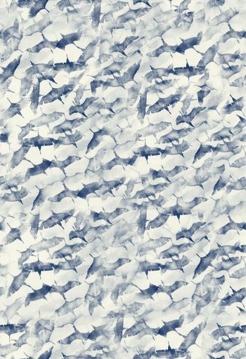 283511-水墨水彩效果休闲大雁夏日风动物印花