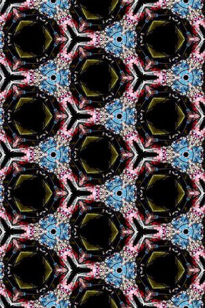 几何印花华亿平台图片