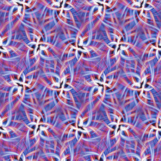 几何线条印花华亿平台图片