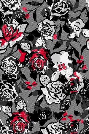 手绘印花华亿平台图片