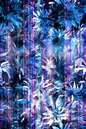 284187-条纹水粉花