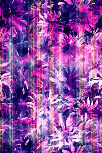 284190-条纹水粉花