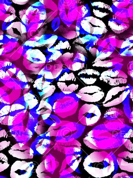 抽象印花华亿平台图片